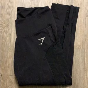 Black gymshark leggings